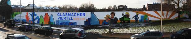 Graffitischutz mit Graffiti Magic als Permanentschutz, Düsseldorf