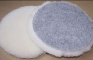Produktbild zu: NewPro Klett - Lammfell - Polierscheibe - Durchmesser : 150 mm